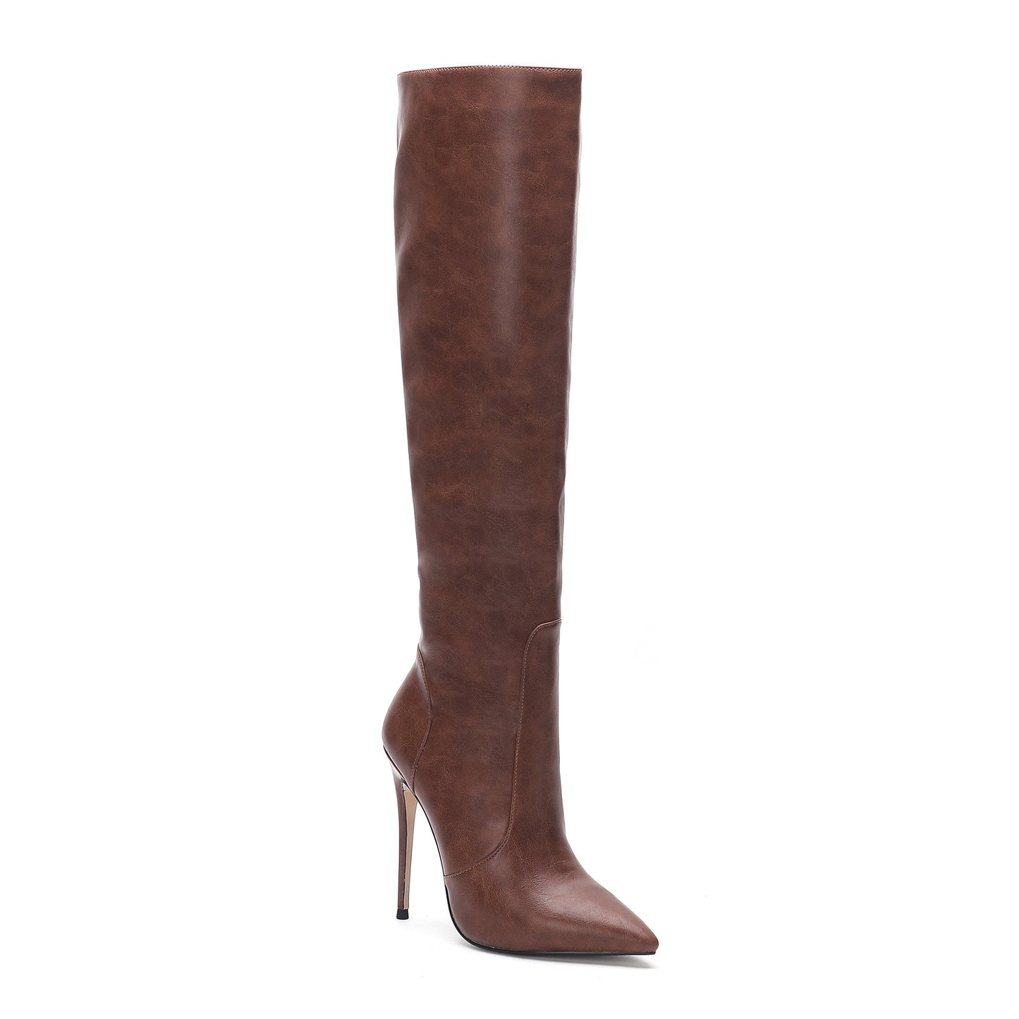 New Small Wide High Stiletto Heel Fashion Boots