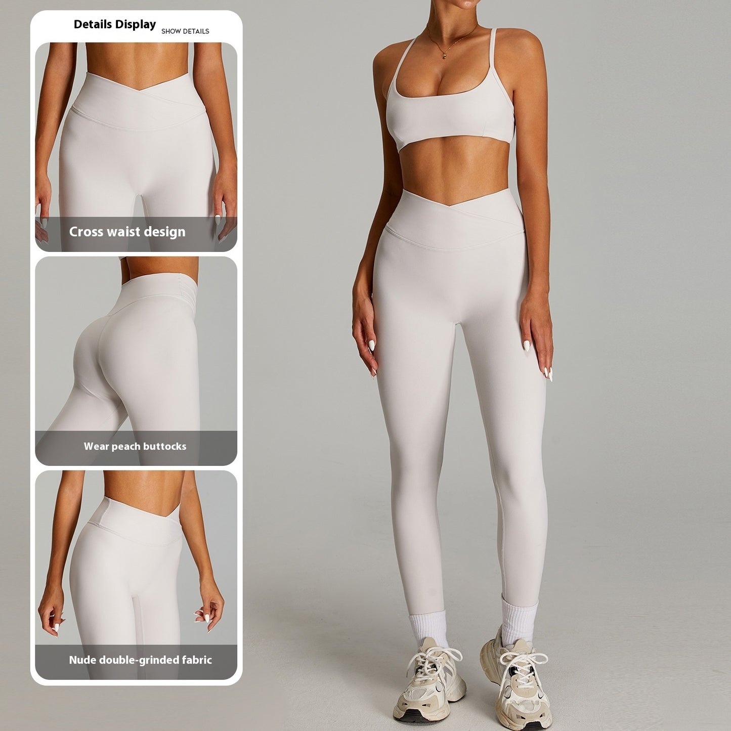Feel High Waist Leggings for Women – Quick-Dry, Squat-Proof, All-Day Comfort