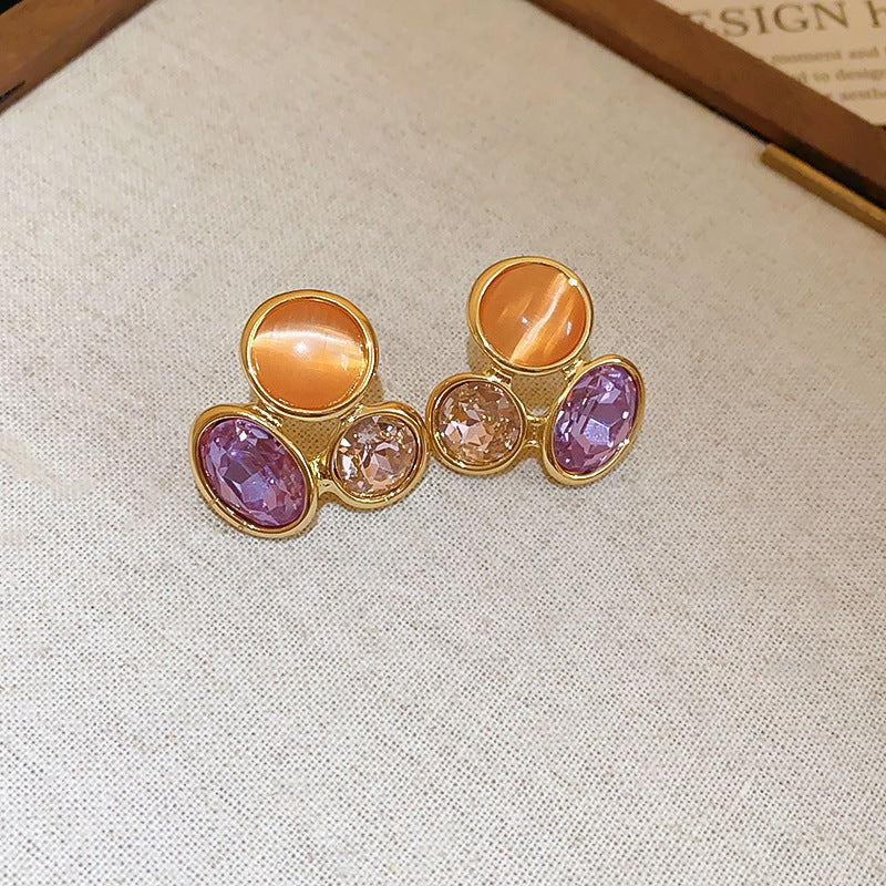 Retro Temperament Entry Lux Earrings