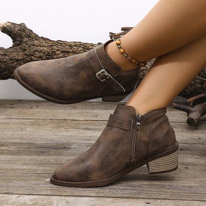 Autumn Pointed Female Boots